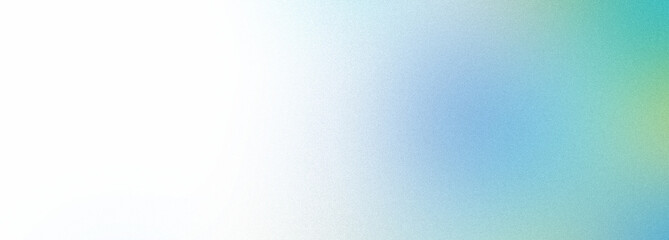 Fototapeta premium Noise blue and white abstract background. Colorful gradient. Holographic blurred grainy gradient banner background texture.