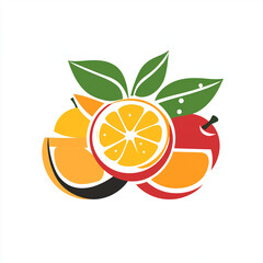 fruit isolated on white