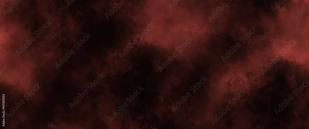 Poster abstract background with fire and realistic dark red fire particle burn effect. grungy red canvas ba