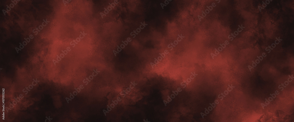 Poster abstract background with fire and realistic dark red fire particle burn effect. grungy red canvas ba