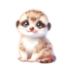 Fototapeta premium Cute cartoon illustration