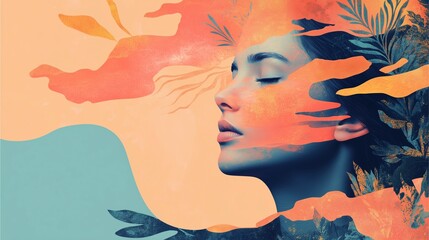 Abstract representations of mental health concepts