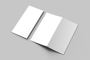 Bifold DL Brochure Mockup