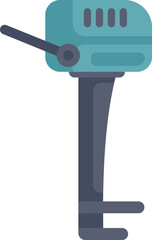 Boat motor is providing reliable and efficient power for propelling watercraft