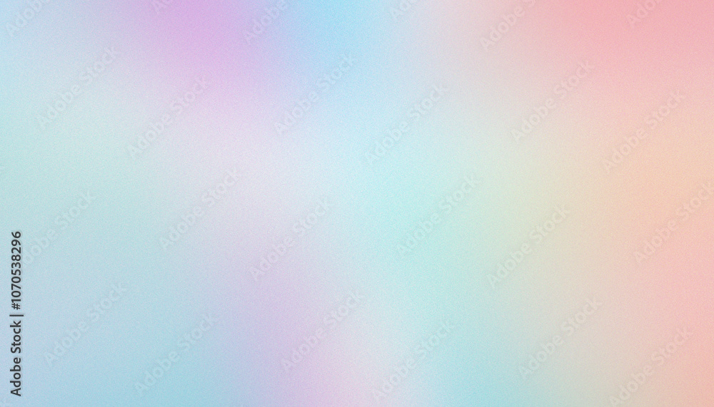 Poster a gentle pastel gradient background with soft, blurred colors, perfect for use in design, web, and s