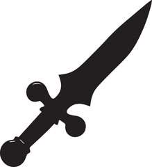 knife sillouette vector