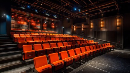 empty cinema auditorium