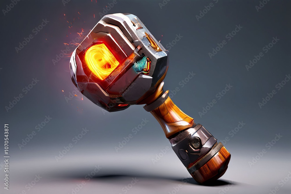 Aufkleber gravity hammer a hammer that manipulates gravity creating powerf
