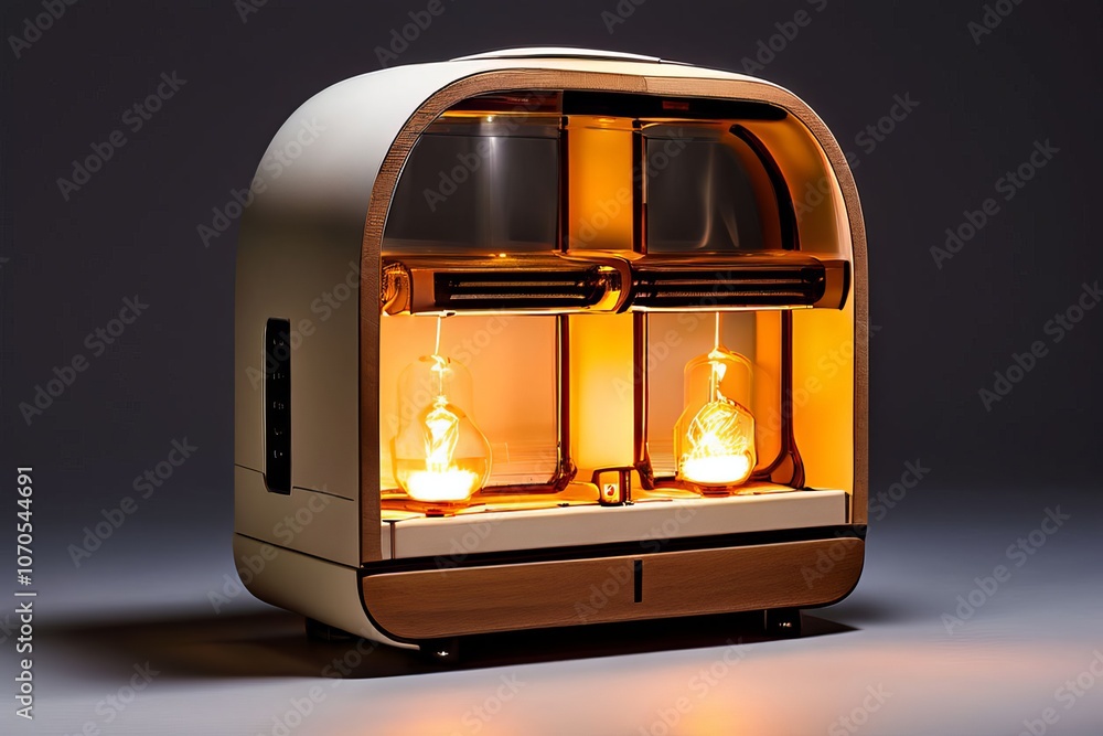 Poster hidden storage table lamp a practical table lamp with hidden sto