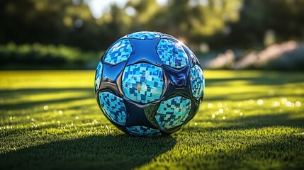 render of soccer football with drop shadow , sports, soccer, football, render, ball, play, game, competition, recreation