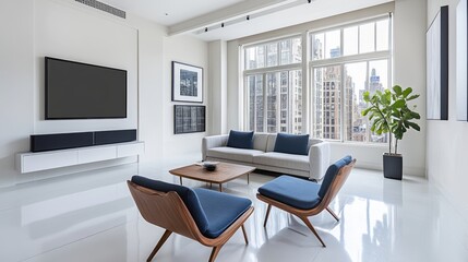 Fototapeta premium modern living room