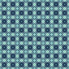 Fototapeta premium Antique mosaic seemless repeat pattern wallpaper