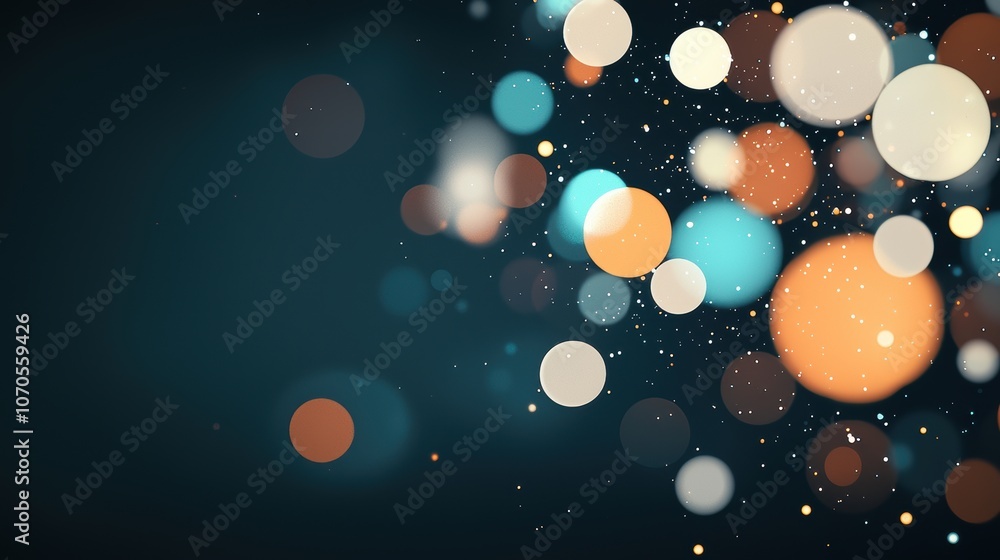 Poster an abstract representation of communication with sound waves traveling between two points, symbolize