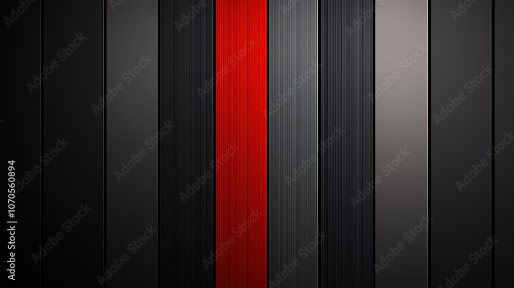 Aufkleber black and red striped background with a red line in the middle. the red line is the only thing that 