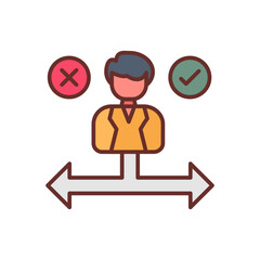 Guide Filled Icons , Vector illustration