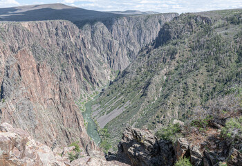 The River Gunnison in the Black Canyon, Gunnison National Park, Colorado, USA