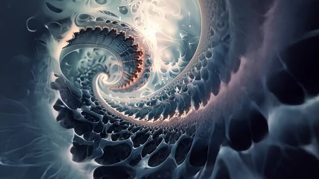A striking fractal image represents the intricate interwoven nature of exotic particles and their potential to disrupt current scientific understanding.