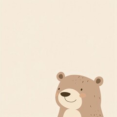 Naklejka premium teddy bear background