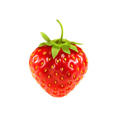 Realistic Organic Strawberry