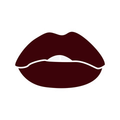 lip design icon vektor