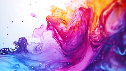 Vibrant Watercolor Splash for Creative Projects