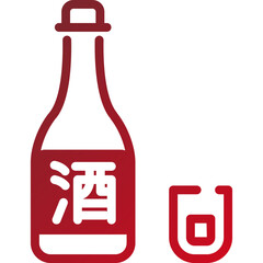 Traditional Japanese Sake Bottle and Cup Representing Cultural Significance in Japan’s Social Gatherings and Culinary Experiences