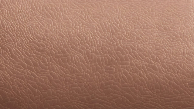 Detailed texture of skin with a soft matte finish slight imperfections visible under soft lighting, AI Generated