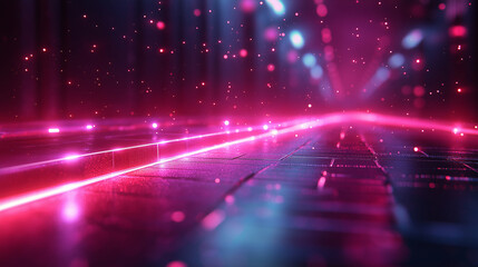 Modern Dark angled block metallic with luminous lines and highlights background, Generative AI