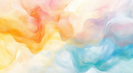 Obraz premium Abstract colorful background with swirling shapes and fluid textures