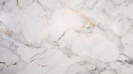 Fototapeta premium Elegant White Marble with Golden Veins for Interior Design