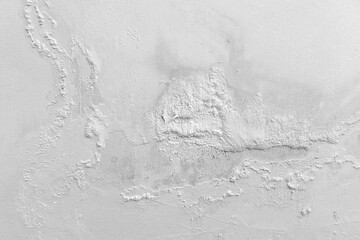 Old cement wall painted white texture and paper background