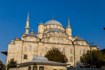 Yeni Cami (New Mosque) in Eminonu Istanbul, Turkey