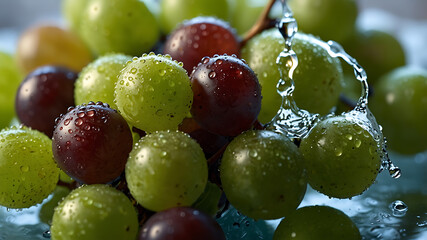 GreenGrapesImages, FreshFruitPhotography, HealthyGrapesVisuals, GrapesGraphics
