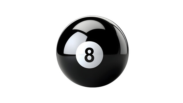 Classic Black 8 Ball from Billiards Game
