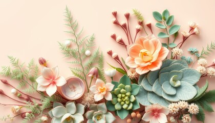 Create beautiful floral arrangements with succulent accents