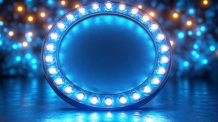 black friday sale neon sign with holiday decor