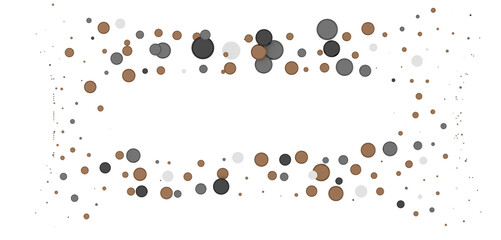  Multicolored confetti on white