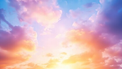 Obraz premium Breathtaking sunrise discover the enchanting colors of nature's morning canvas