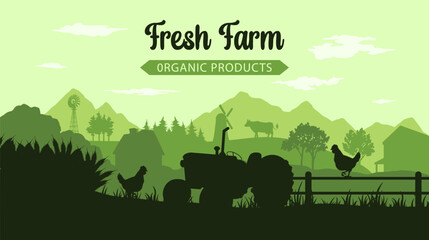 Fresh farm scene © DGIM studio