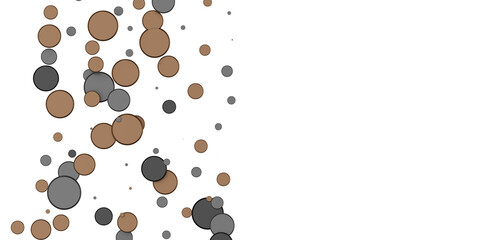  Multicolored confetti on white