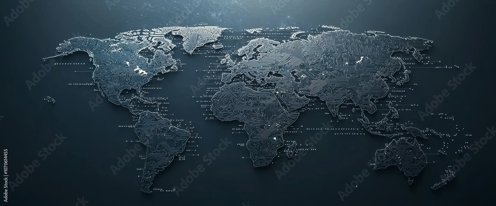 Aufkleber in this picture, a modern city with wireless network connection is portrayed with a cityscape and wi