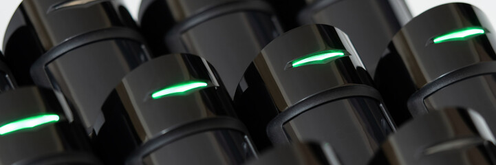 Advanced security alarm system concept, home and business protection solutions