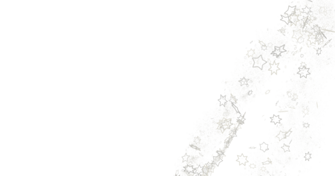 XMAS A gray whirlwind of golden snowflakes and stars. New