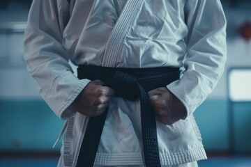 Martial arts practice for fitness, discipline, and self-defense, focusing on respect and honor, featuring individuals training in various fighting styles