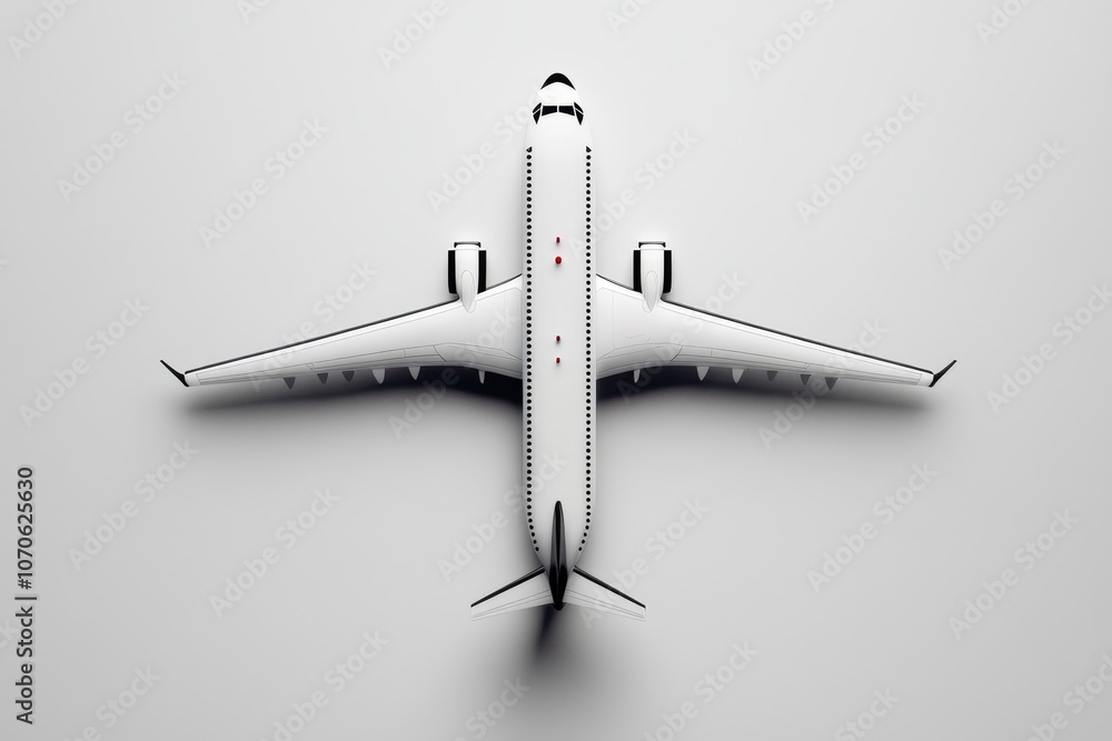 Poster a minimalist line drawing of an airplane in flight, with simple, clean lines on a plain white backgr
