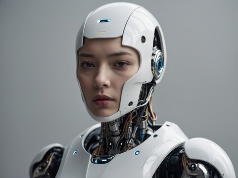 Futuristic Personal Robot Assistant &ndash; Detailed View of an Advanced Companion
