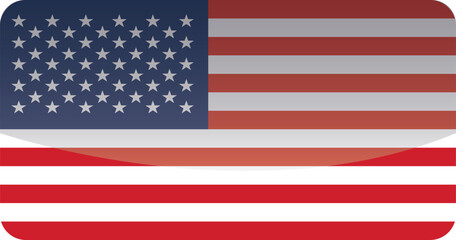 National flag of American.Vector illustration