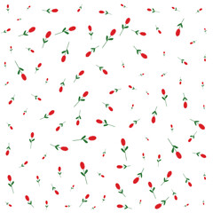 Minimalist Flowers Pattern