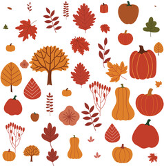 Simple Autumn Pattern