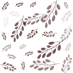 Abstract Leaves Pattern